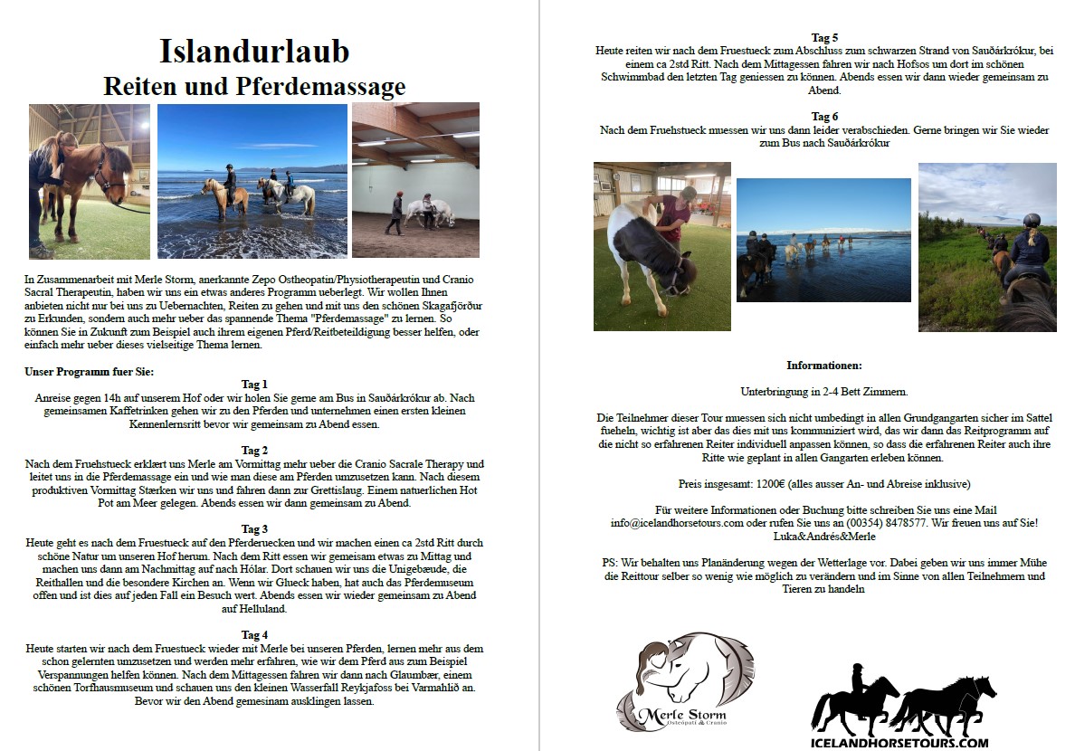 retiten und pferdemassage